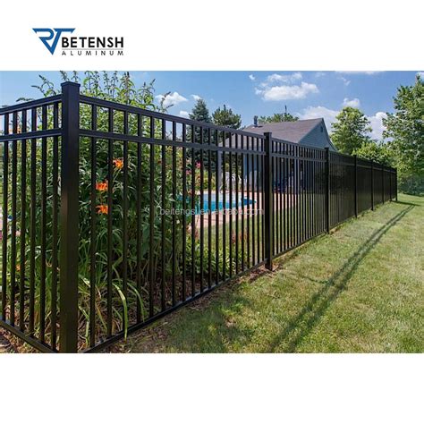 Modern Diy Aluminum Garden Fence For Houses Vertical Blade Aluminium