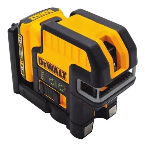 Nivel Laser Lineas Y 2 Puntos Verde Baterias Dw0822LG Dewalt Cuotas