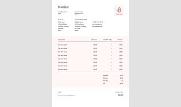 Best Invoice Templates For Word Free Pro Yes Web Designs