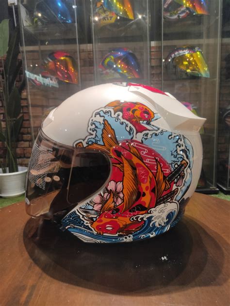 Original Zeus Helmet ZS 609 Open Face Helmet Auto Accessories On Carousell