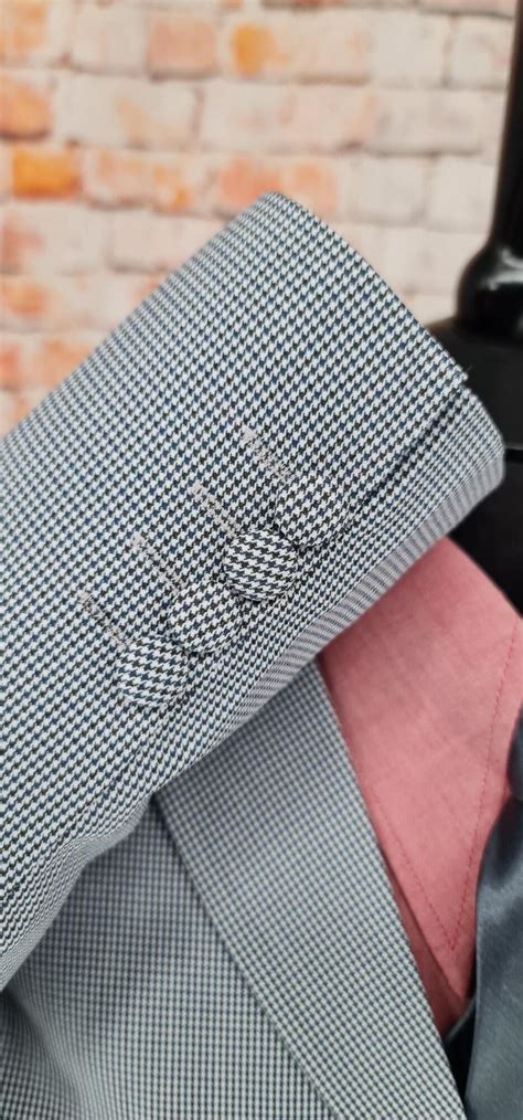 Rudieblack And White Dogtooth Check Suit