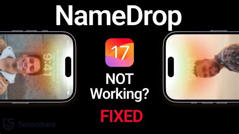 NameDrop Not Working How To Use IOS 17 NameDrop YouTube