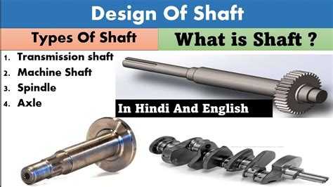 Shaft Design Types Of Mechanical Shafts, 53% OFF