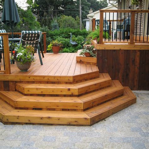 Two Tier Deck Photos And Ideas Houzz