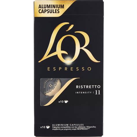 Capsule caffè espresso ristretto x10 L OR NESPRESSO 52 G Coop Shop