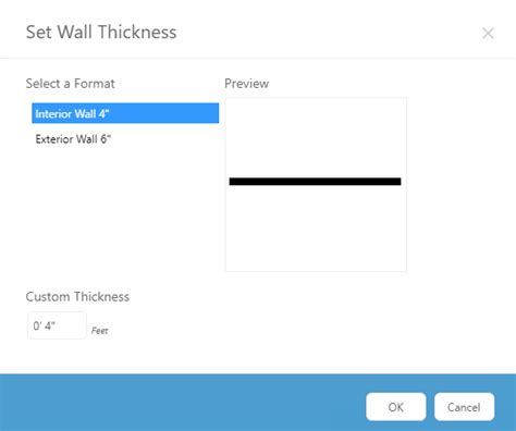 Adjust Wall Thickness SmartDraw