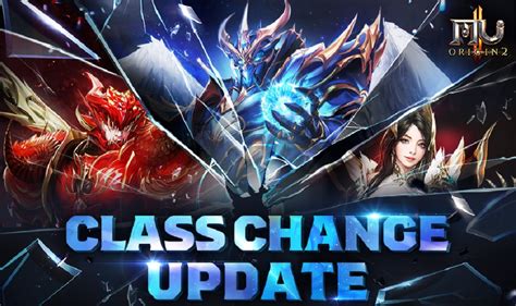 MU Origin 2 Now Lets You Change Your Class In New Update Along With