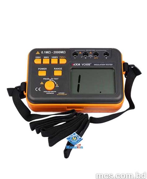 Victor Vc B Digital Insulation Resistance Tester Mcs