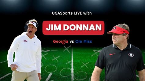 Ugasports Live Georgia Vs Ole Miss Showdown Preview Youtube