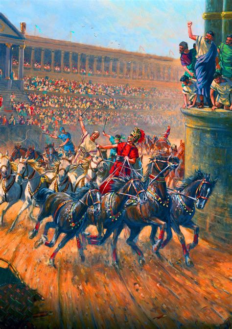 Gladiators Chariot Races And The Roman Games