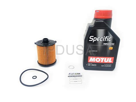 2024 Volvo XC40 B5 Motul 0W20 Oil Change Kit New Style Filter W