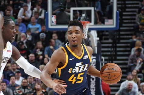 Donovan Mitchell Named Western Conference Rookie Of The Month