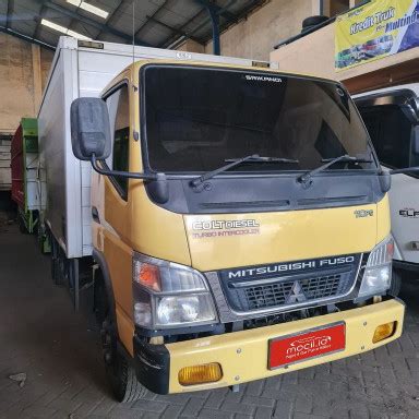 Mobil Mitsubishi Fuso Canter Fe Ps Roda Box Aluminium Pintu