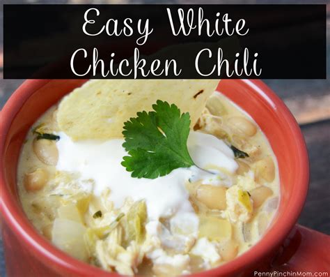 Easy White Chicken Chili Cooks In Less Than 30 Minutes