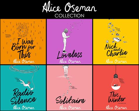 Alice Oseman Collection Aka Osemanverse Raudiobookcovers