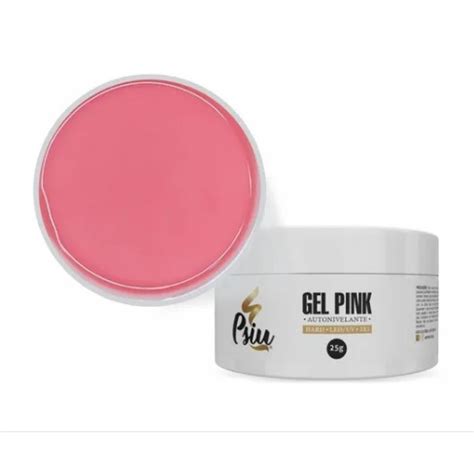 Gel Hard Pink Led Uv Autonivelante Psiu 25g Shopee Brasil