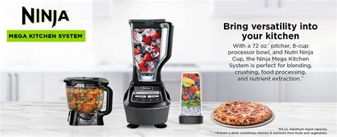 Ninja Mega Kitchen System: Blend, Chop, & Crush Like A Pro