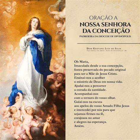Oração a Nossa Senhora da Conceição | Dom Geovane Luís | Diocese de ...