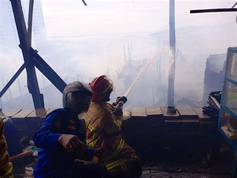 Ratusan Rumah Dari Tiga RT Di Balikpapan Hangus Terbakar