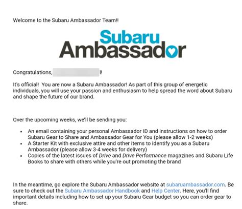 Best Brand Ambassador Welcome Letter Templates