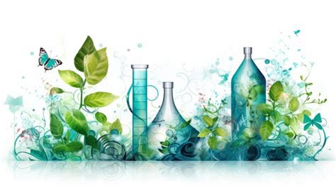 Premium Ai Image A Group Of Glass Bottles Filled With Plants