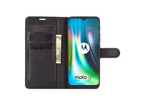 Capa Capinha Carteira Couro Motorola Moto G9 Play Tela 6 5 Case Flip