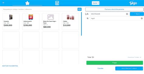 Elaboración factura electrónica en el POS Portal de Clientes Siigo