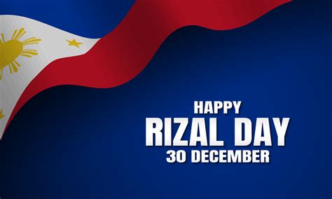 Rizal Day Background Design. 6117090 Vector Art at Vecteezy