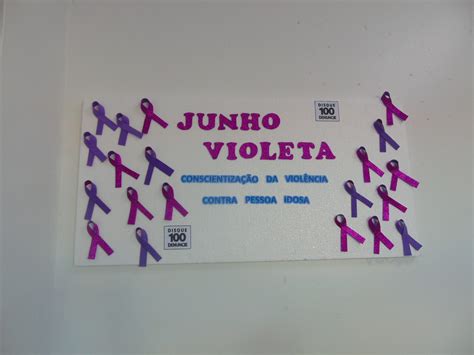 Redentora Junho Violeta Campanha Conscientiza Sobre Viol Ncia Contra