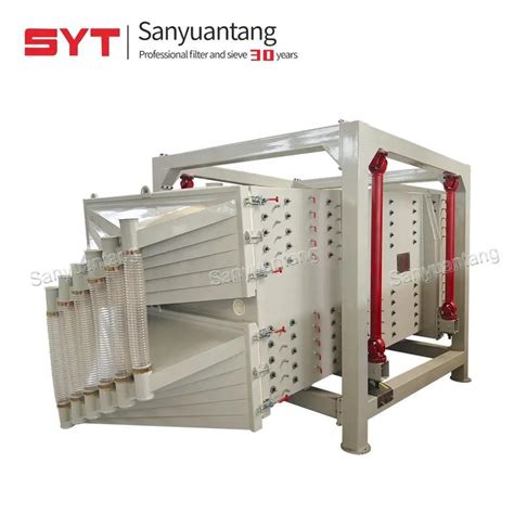 Gyratory Sifter Machine Silica Sand Screen Glass Sand Plane Rotary