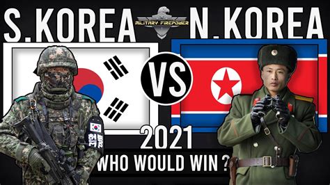 South Korea Vs North Korea Military Power Comparison Youtube