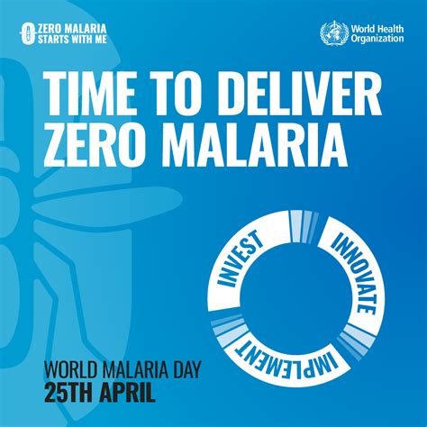 World Malaria Day 2023 – Time to Deliver Zero Malaria: Invest, Innovate ...