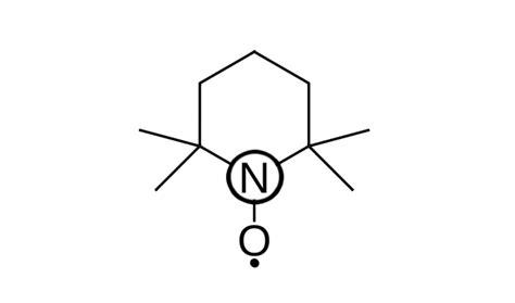 Structure Of Tempo And Dibutyl Phthalate Molecules With Positions And