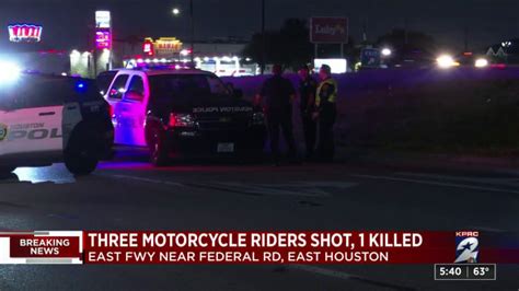 3 Motorcyclists Shot 1 Killed On East Freeway Police