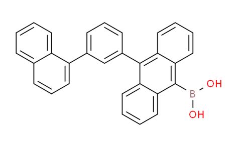 10 3 Naphthalen 1 YL Phenyl Anthracene 9 Boronic Acid CAS 1084334