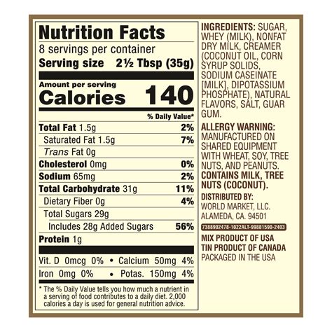 Cocoa Haven Hot Vanilla Hot Cocoa Mix Tin - World Market
