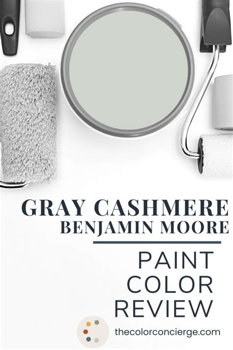 Benjamin Moore Gray Cashmere HC-172 Review | Color Concierge