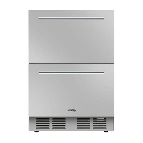 Koolmore 24 In 10 Cu Ft Built In Outdoor Refrigerator With Double