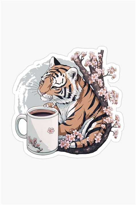 coffee tiger  sakura tree