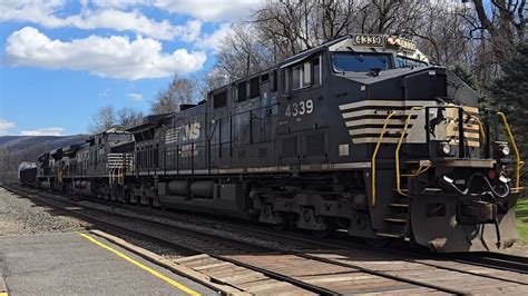 Norfolk Southern Manifest Trains At Lewistown PA March 2024 YouTube