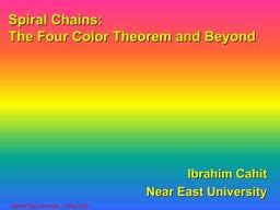 The four color theorem | PPT