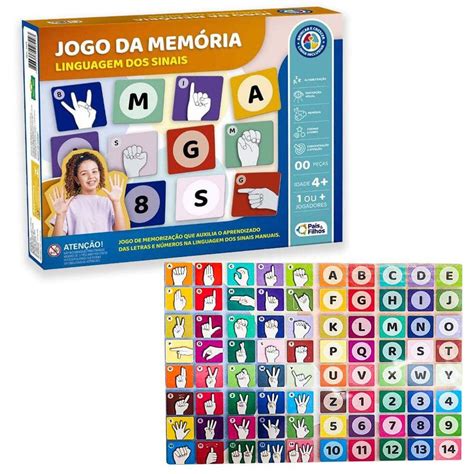 Jogo Da Memoria Libras - Jogo da memoria libras | Pontofrio
