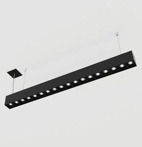 Hanging Light Fixture ORIS SLIM PRO LENS Brilumen LED Linear IP40