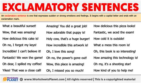 how to pronounce exclamatory