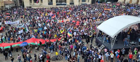 Marchas hoy 7 de julio inician protestas en Bogotá Medellín y