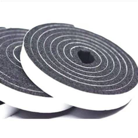 EPDM Weather Strip EPDM Foam Tape High Density Self Closed Cell