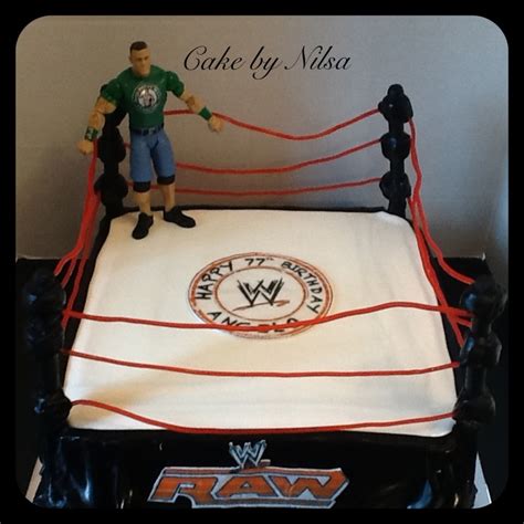 Wwe Wrestling Ring Cake CakeCentral