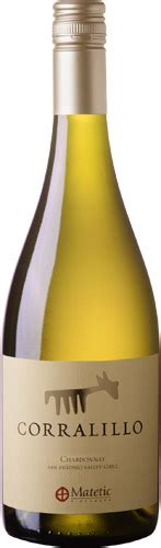 Matetic Corralillo Chardonnay Mesa De Cata La Cav