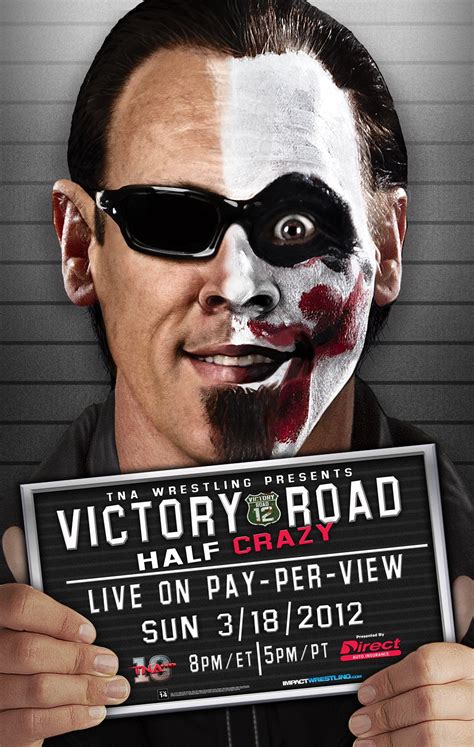 Póster Oficial del PPV TNA Victory Road 2012 Superluchas