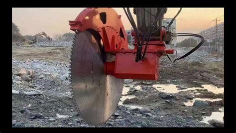 New Hydraulic Excavator Cutting Rock Saw For Excavator Granite Saw Cuter Concrete For Hydraulic